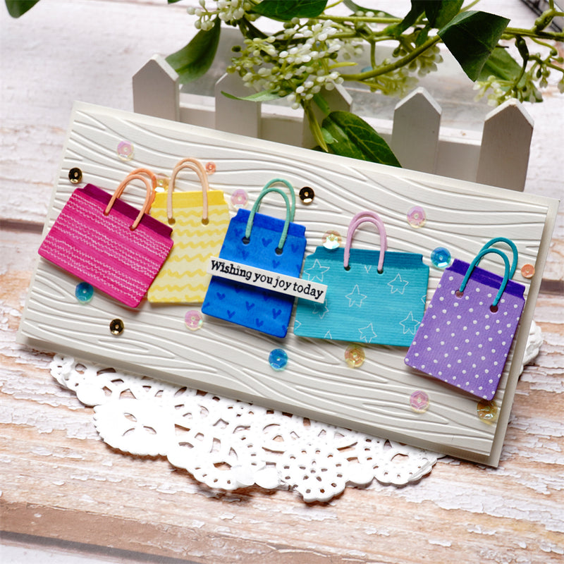 Inlovearts Shopping Bags Cutting Dies