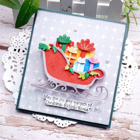 Inlovearts Sleigh Full of Gifts Cutting Dies