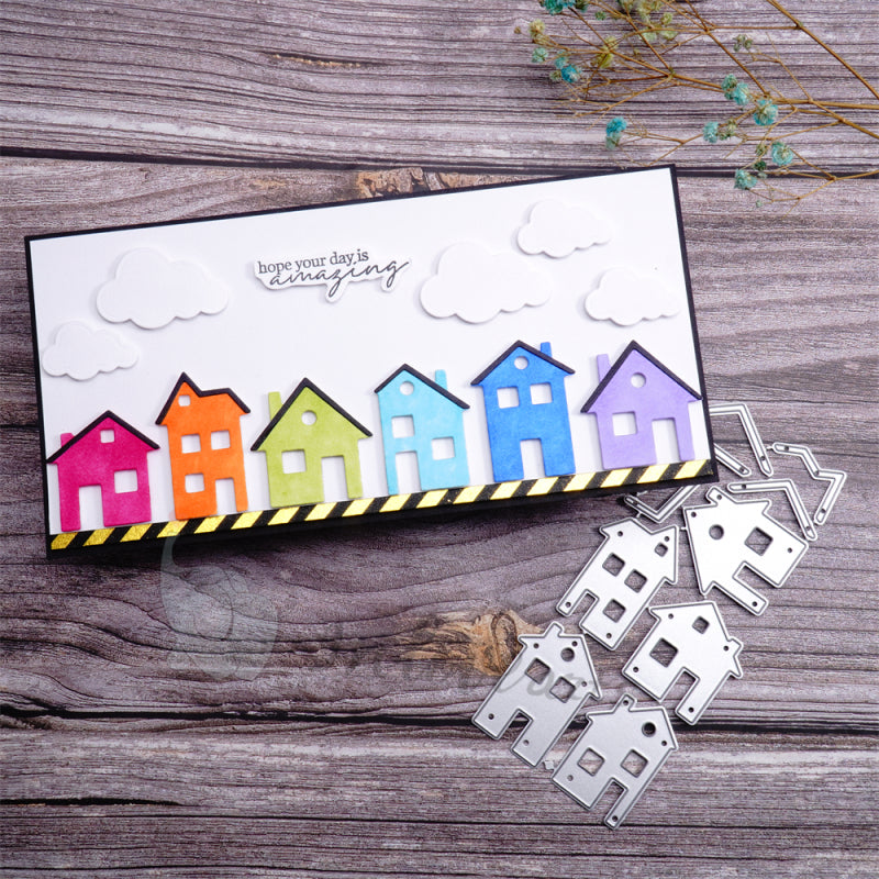 Inlovearts Small House Cutting Dies