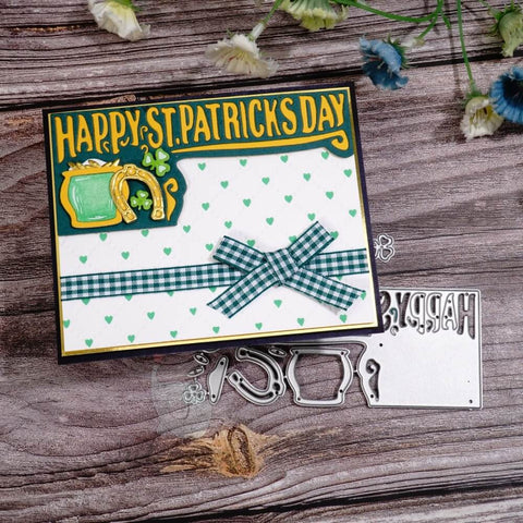 Inlovearts St.Patrick's Day Border Cutting Dies