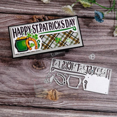 Inlovearts St.Patrick's Day Border Cutting Dies