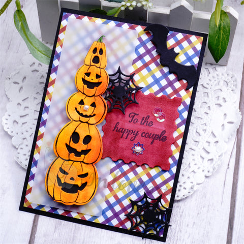 Inlovearts Stacked Pumpkin Cutting Dies