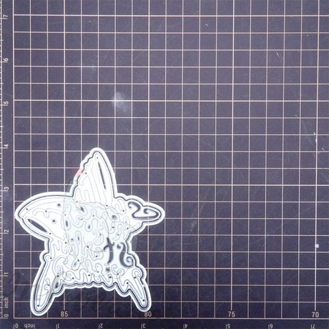 Inlovearts Star Shaped Word Cutting Dies