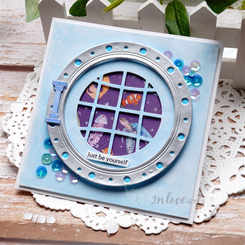 Inlovearts Submarine Window Cutting Dies