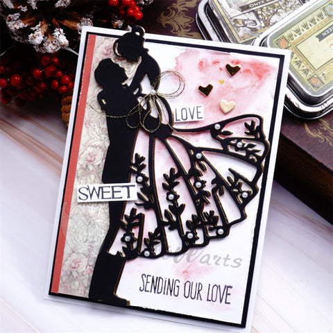 Inlovearts Sweet Couple Cutting Dies