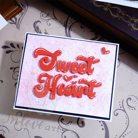 Inlovearts Sweet Heart Word Cutting Dies