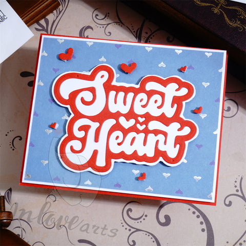 Inlovearts Sweet Heart Word Cutting Dies