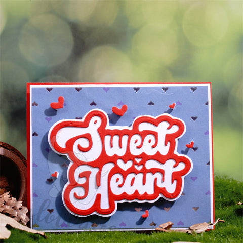 Inlovearts Sweet Heart Word Cutting Dies