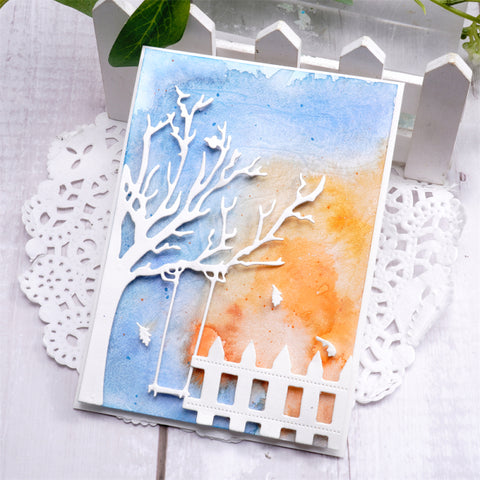 Inlovearts Swing Under the Tree Cutting Dies