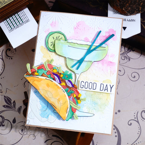 Inlovearts Taco and Cocktail Cutting Dies