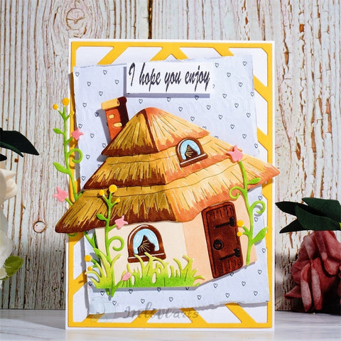 Inlovearts Thatched Cottage Cutting Dies