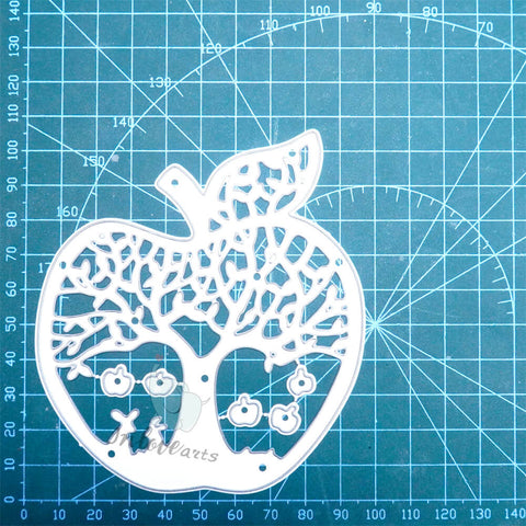 Inlovearts The Apple Tree Cutting Dies