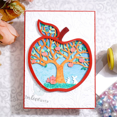 Inlovearts The Apple Tree Cutting Dies