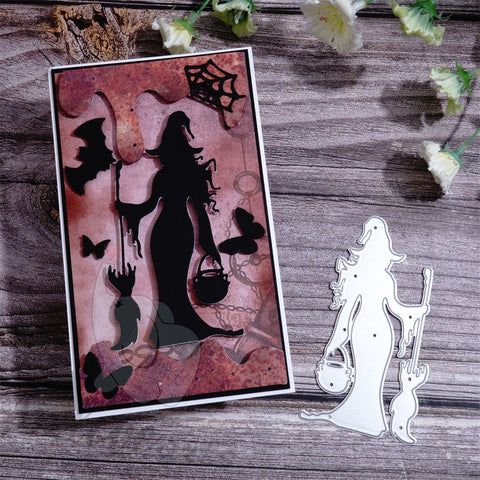 Inlovearts The Beautiful Witch Cutting Dies