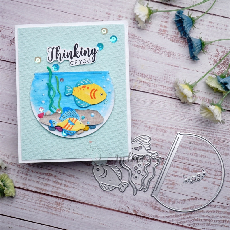 Inlovearts The Fish Tank Cutting Dies