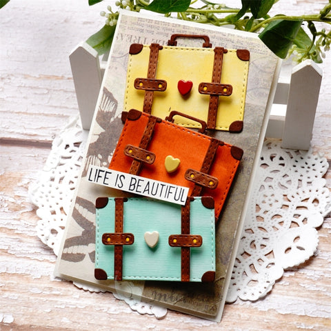 Inlovearts The Suitcase Cutting Dies
