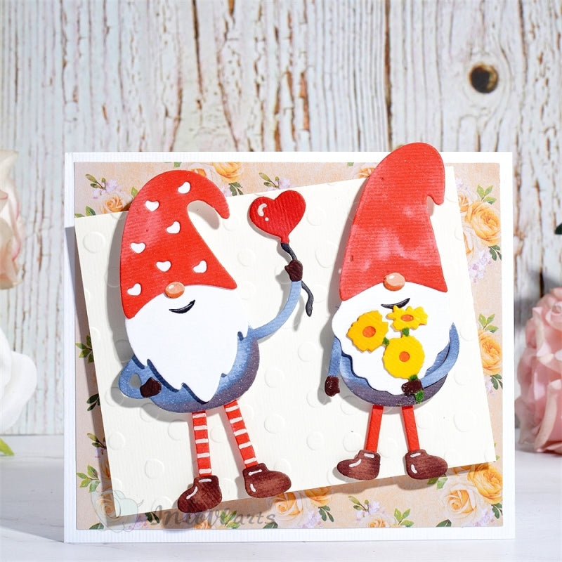 Inlovearts Two Lovely Gnomes Cutting Dies