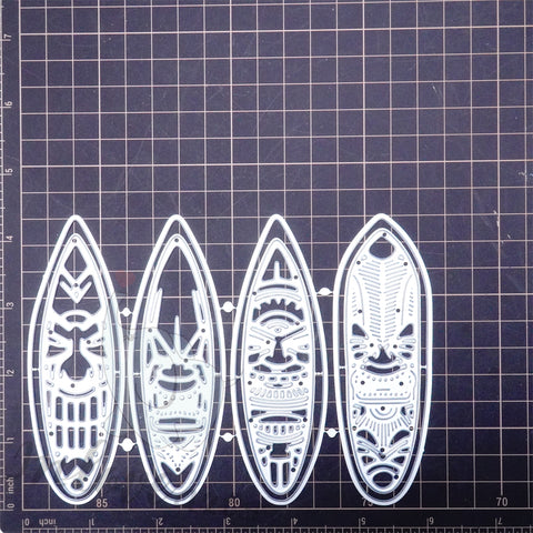 Inlovearts Unique Surfboard Cutting Dies