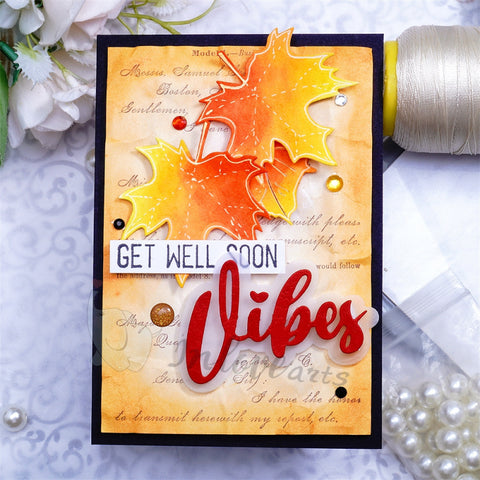 Inlovearts "Vibes" Word Cutting Dies