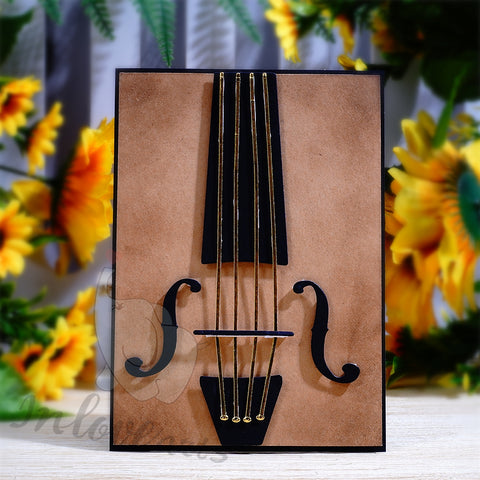 Inlovearts Violin Strings Cutting Dies