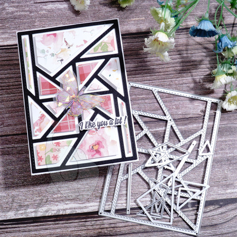 Inlovearts Windmill Background Board Cutting Dies