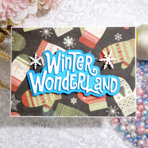 Inlovearts Winter Wonderland Cutting Dies