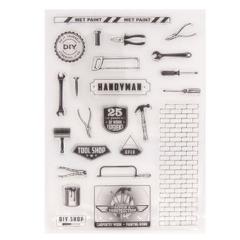 Inlovearts Working Tools Clear Stamps