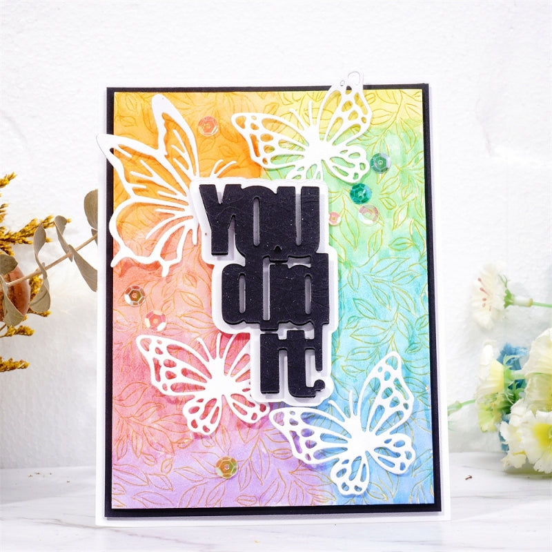 Inlovearts "You did it" Word Cutting Dies