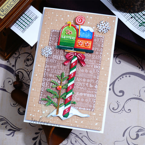 Inlovearts Christmas Mailbox Cutting Dies