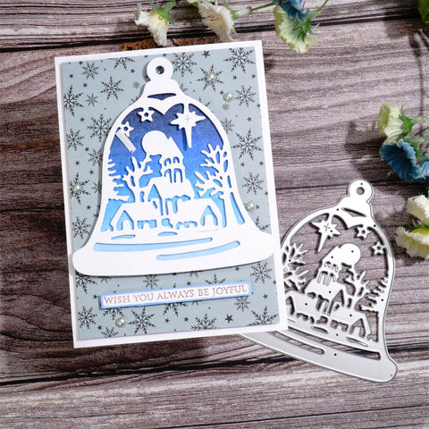 Inlovearts Christmas Scenary Bell Cutting Dies