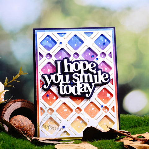 Inlovearts “I hope you smile today" Cutting Dies