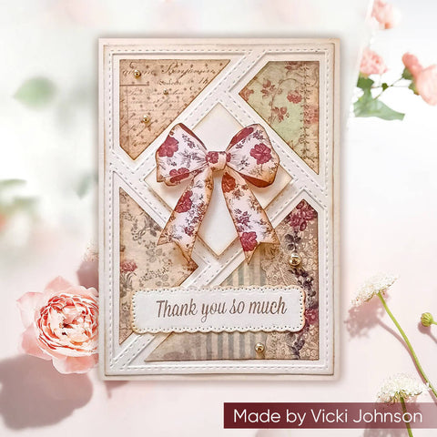 Inlovearts Patchwork Background Board Cutting Dies