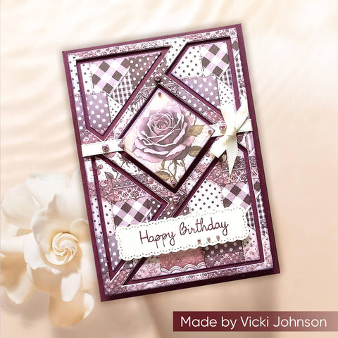 Inlovearts Patchwork Background Board Cutting Dies