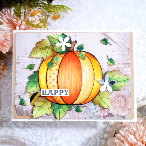 Inlovearts Pumpkin and Leaf Cutting Dies