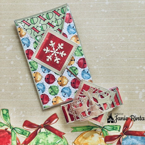 Inlovearts Reindeer Border Cutting Dies