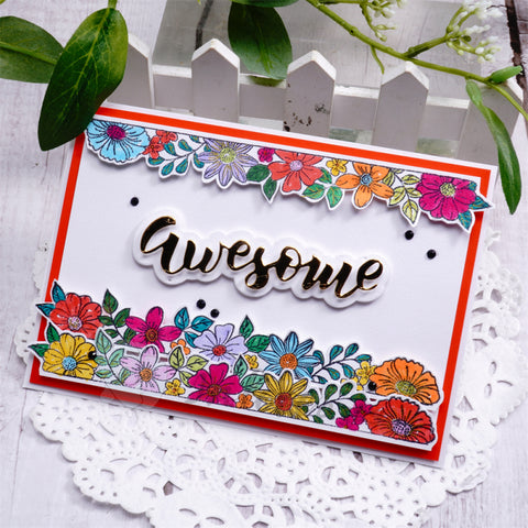 Inlovearts "awesome" Word Cutting Dies