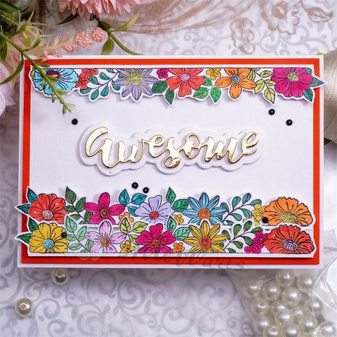Inlovearts "awesome" Word Cutting Dies