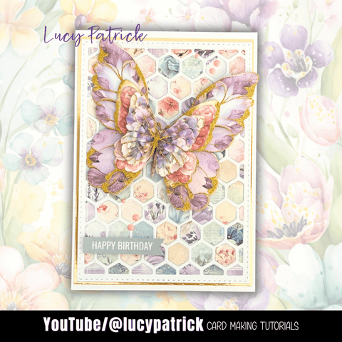 Inlovearts Honeycomb Background Board Cutting Dies