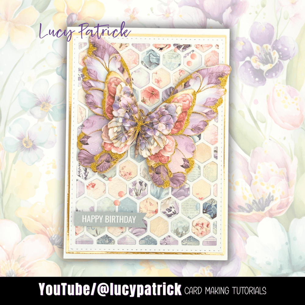 Inlovearts Honeycomb Background Board Cutting Dies
