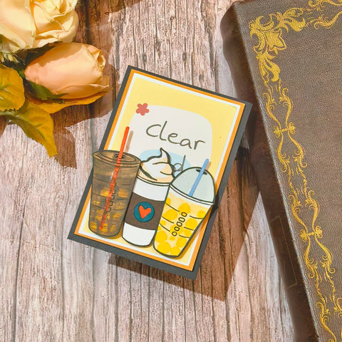 Inlovearts Drinks Cutting Dies