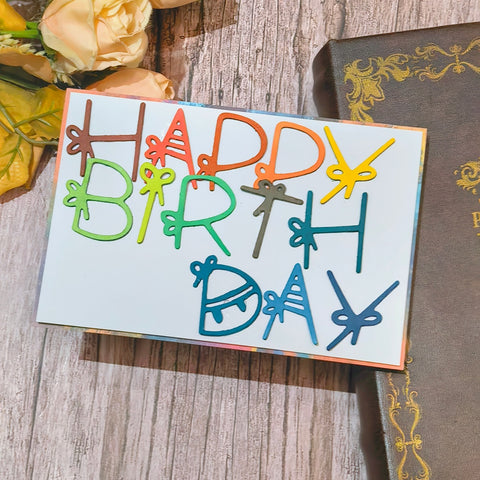 Inlovearts Knot 26 Alphabets Cutting Dies