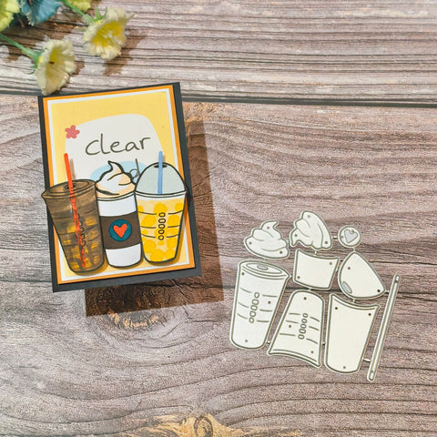 Inlovearts Drinks Cutting Dies