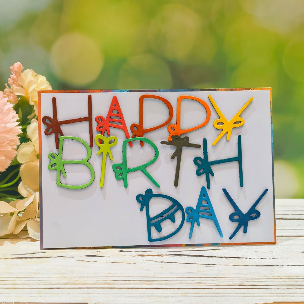 Inlovearts Knot 26 Alphabets Cutting Dies