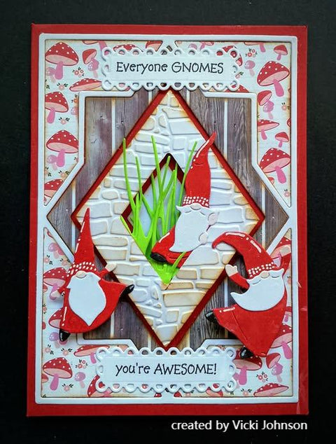 Inlovearts Geometric Patterns  Background Cutting Dies