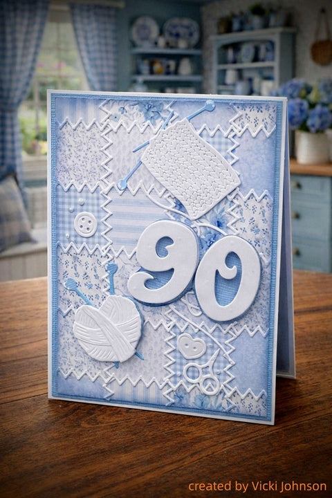 Inlovearts Knitting Yarn Cutting Dies