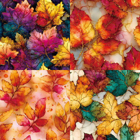 Inlovearts 24PCS 6" Maple Scrapbook & Cardstock Paper