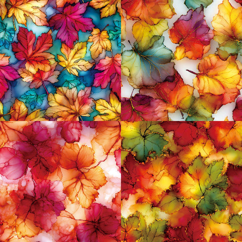 Inlovearts 24PCS 6" Maple Scrapbook & Cardstock Paper