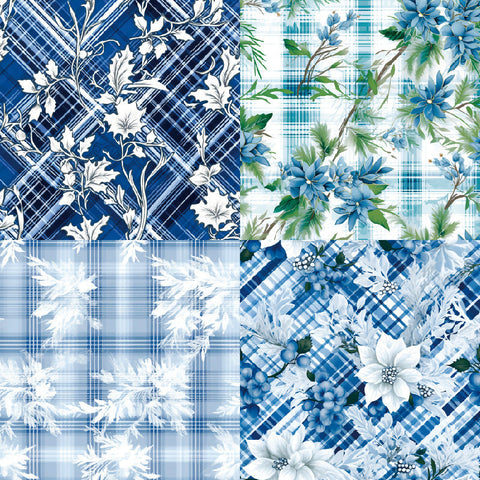 Inlovearts 24PCS 6" Polar Scrapbook & Cardstock Paper