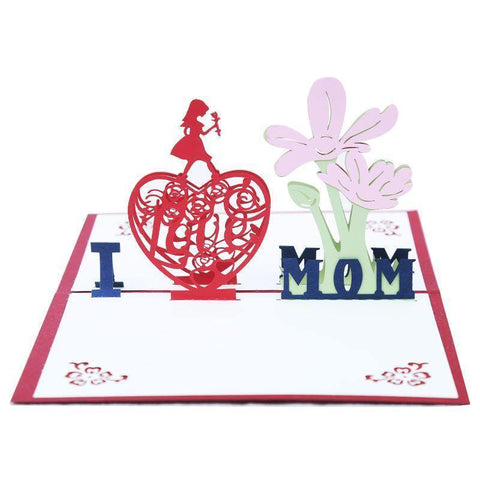 Mother's Day Blessing 3D Stereo Greeting Card - Inlovecards