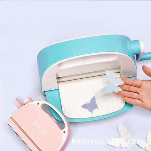 Inloveart Large Size Hand-operated Embossing Die Cutting Machine-Blue